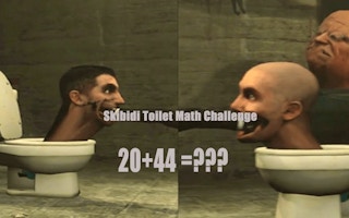 Image Skibidi Toilet Math challenge
